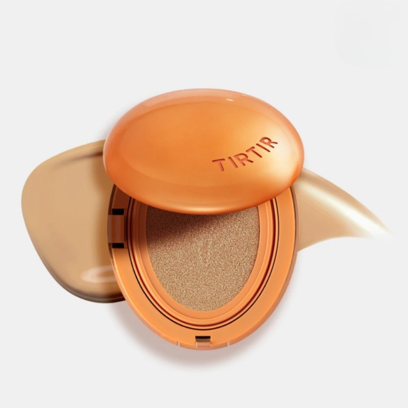 Base Cushion Coreana TIRTIR Mask Fit Aura – Glow Natural e Longa Duração