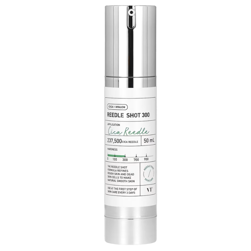 VT Reedle Shot 300 50ml | Sérum Facial Coreano com Efeito de Microagulhamento CICA REEDLE™