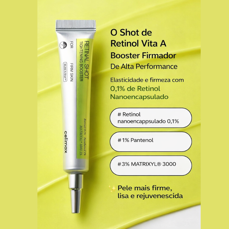 Kit Celimax Retinal Shot Coreano Anti-Idade Original
