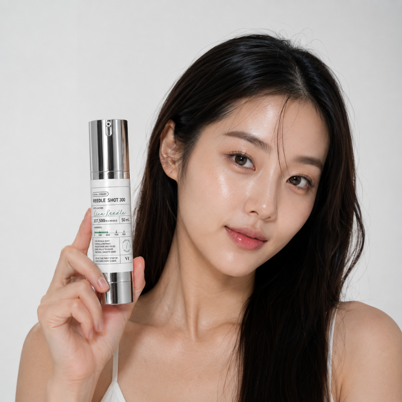 VT Reedle Shot 300 50ml | Sérum Facial Coreano com Efeito de Microagulhamento CICA REEDLE™