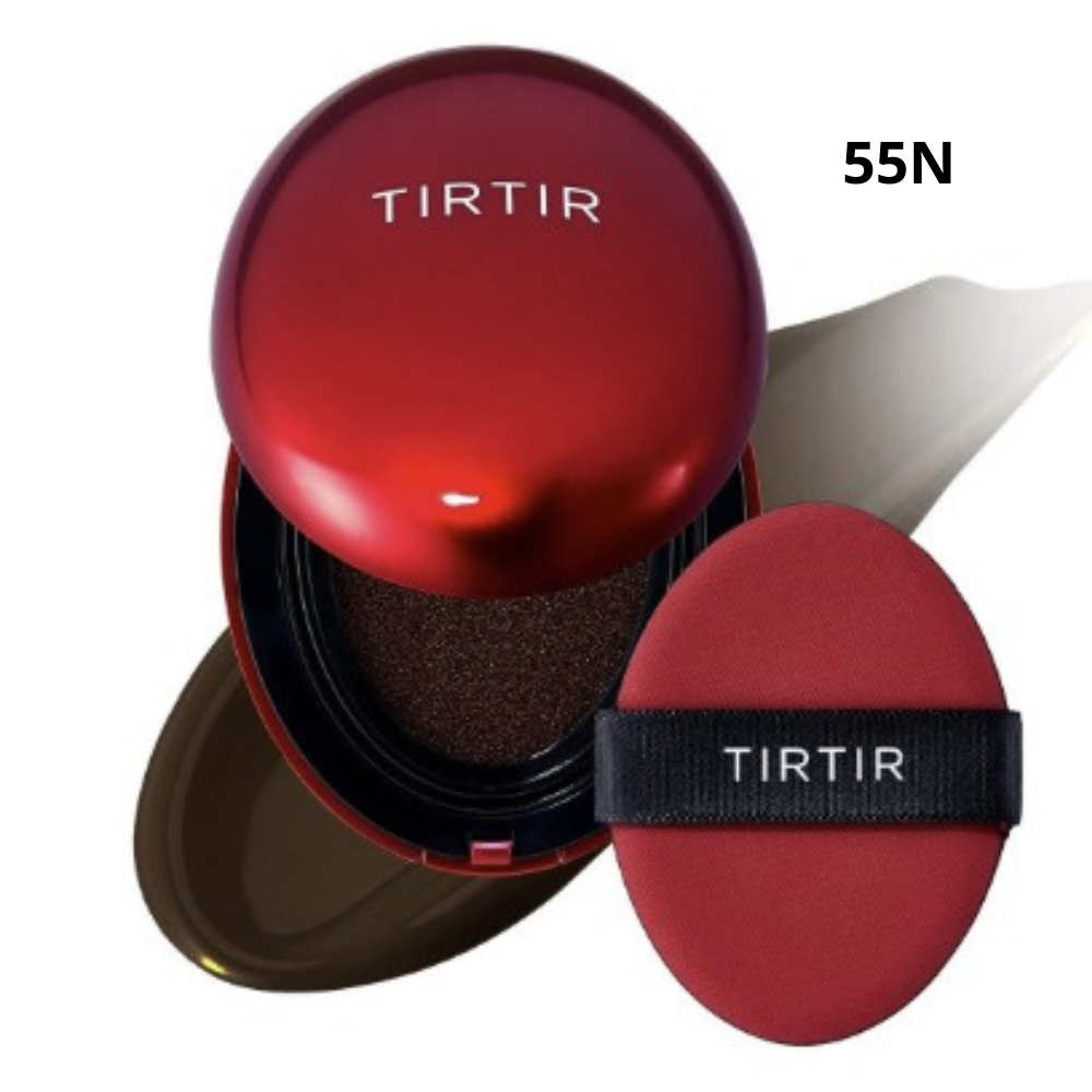 (Compre 1 Leve 2) Base Cushion Clareadora TIRTIR - Protetor Solar e Maquiagem Longa Duração - Original