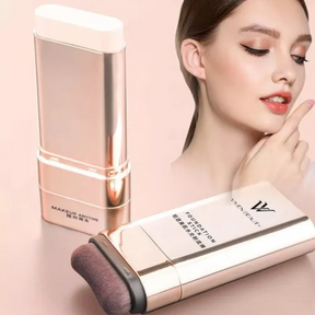 (Compre 1 Leve 2) Base Stick Coreana 2 em 1 - Cobertura Impecável com Toque Natural